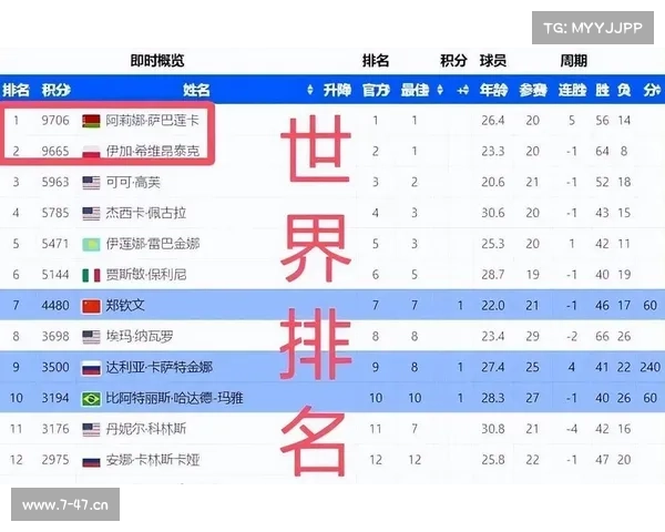 wta顶级赛积分